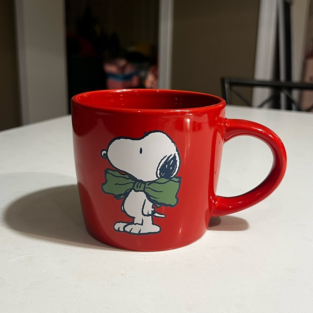 Snoopy Red Mug